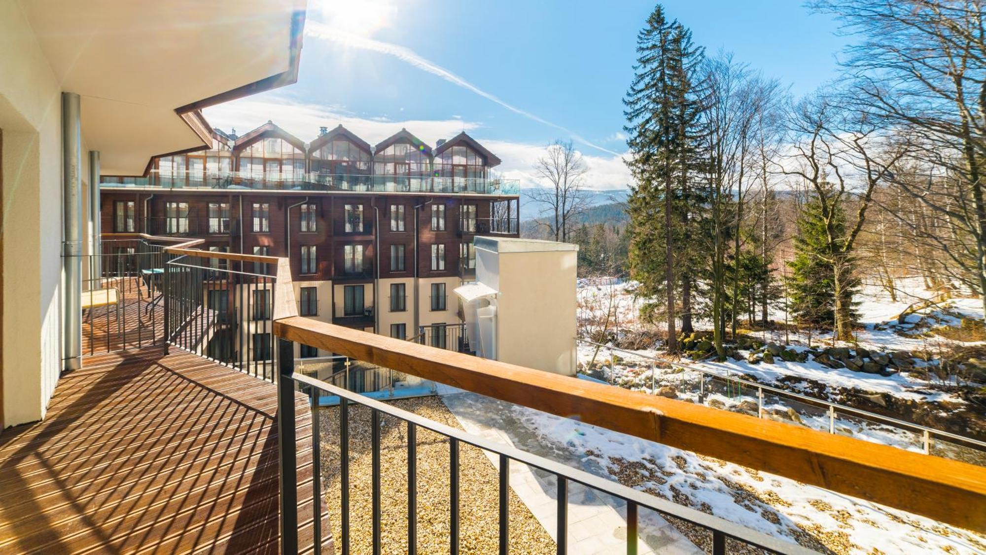 Apartamenty Sun & Snow Resort Karkonosze Szklarska Poreba Dış mekan fotoğraf