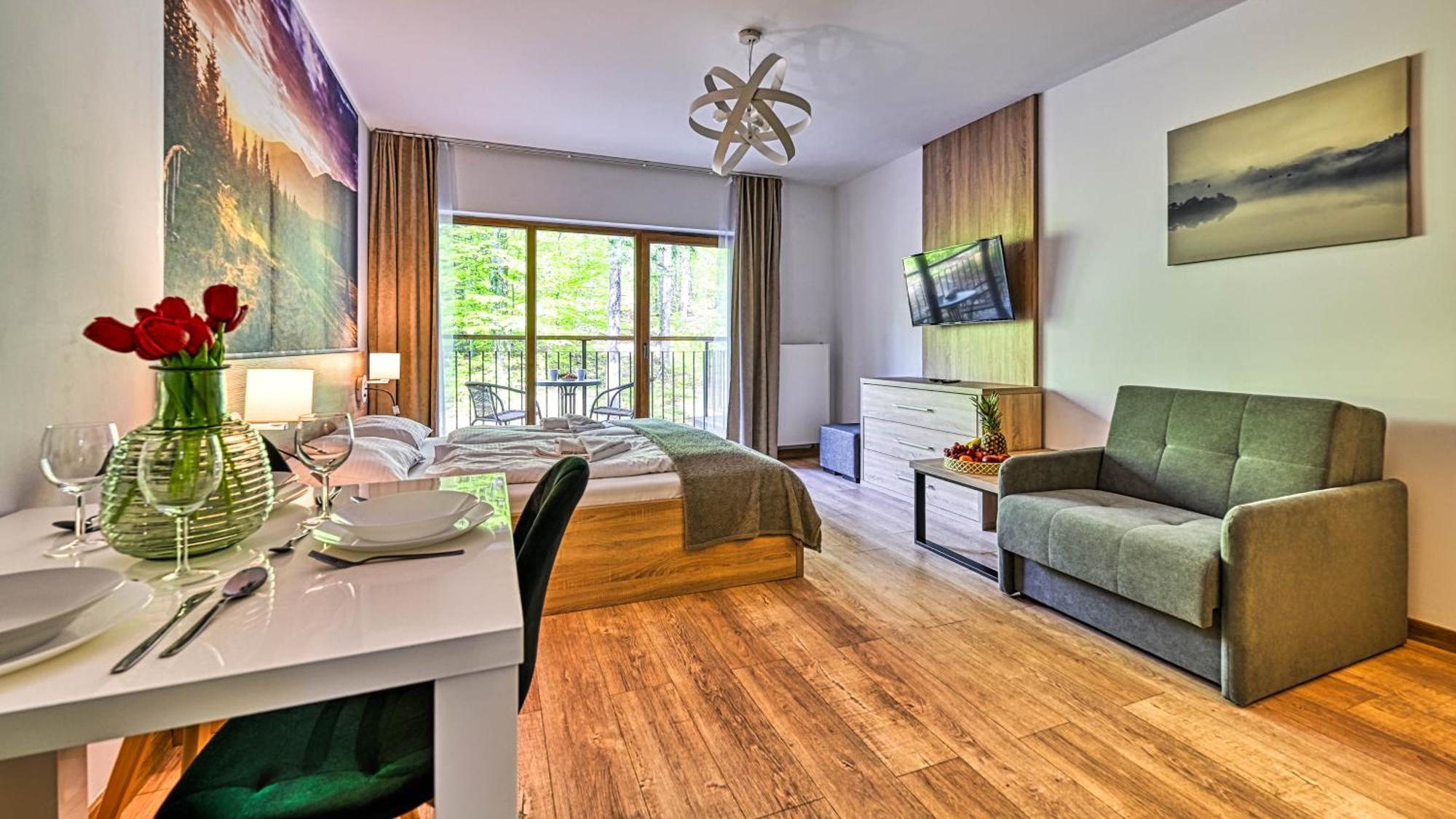Apartamenty Sun & Snow Resort Karkonosze Szklarska Poreba Dış mekan fotoğraf